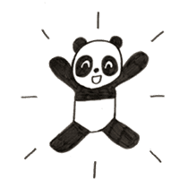 Panda Z sticker #6332084