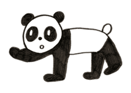 Panda Z sticker #6332086