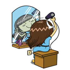 Frieda's Daily Life. sticker #6332329