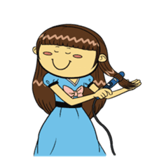 Frieda's Daily Life. sticker #6332330