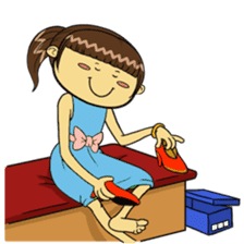 Frieda's Daily Life. sticker #6332345