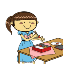 Frieda's Daily Life. sticker #6332358