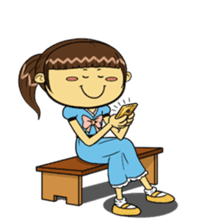 Frieda's Daily Life. sticker #6332361