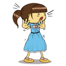 Frieda's Daily Life. sticker #6332363