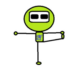 Dancing HiraganaMan! Vol.2 sticker #6332615