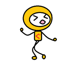 Dancing HiraganaMan! Vol.2 sticker #6332616