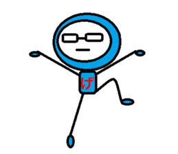 Dancing HiraganaMan! Vol.2 sticker #6332617