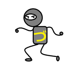 Dancing HiraganaMan! Vol.2 sticker #6332626