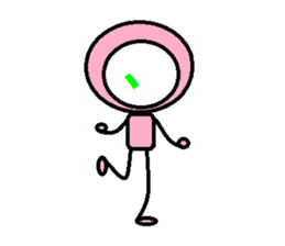 Dancing HiraganaMan! Vol.2 sticker #6332642