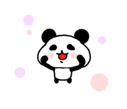 panda family panda 2 sticker #6332887