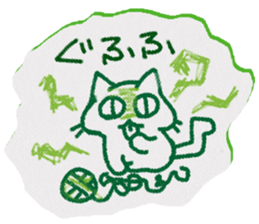 Rakugaki Cat sticker #6333770