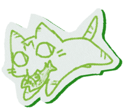Rakugaki Cat sticker #6333771