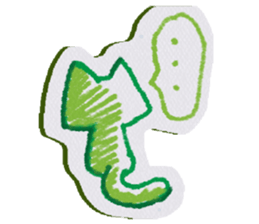 Rakugaki Cat sticker #6333774