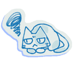 Rakugaki Cat sticker #6333775