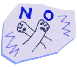 Rakugaki Cat sticker #6333777