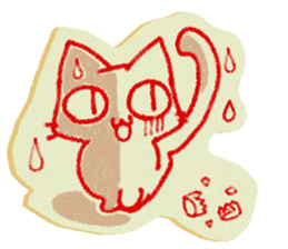 Rakugaki Cat sticker #6333782