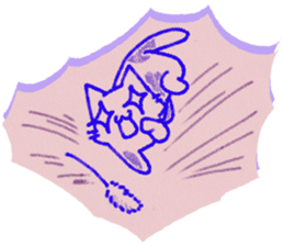 Rakugaki Cat sticker #6333785