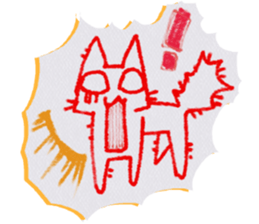 Rakugaki Cat sticker #6333786