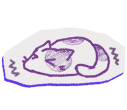 Rakugaki Cat sticker #6333787