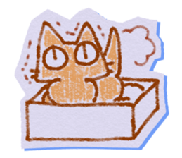Rakugaki Cat sticker #6333790
