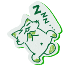 Rakugaki Cat sticker #6333793