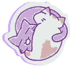 Rakugaki Cat sticker #6333799