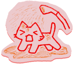 Rakugaki Cat sticker #6333803