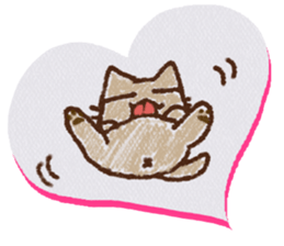 Rakugaki Cat sticker #6333806