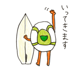 Surfing TAMAZABUROU sticker #6334212