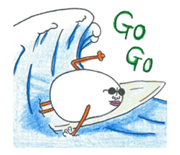 Surfing TAMAZABUROU sticker #6334247