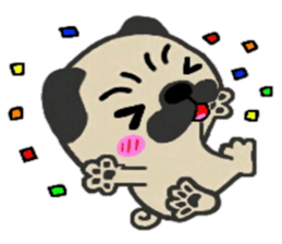 Yuru Pug sticker #6334854