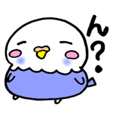 The 1st of lazy parakeet sticker #6334976