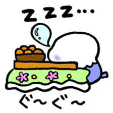 The 1st of lazy parakeet sticker #6334987