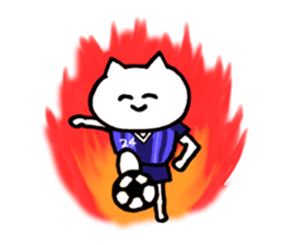 shironeko Sticker soccer sticker #6335138