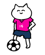 shironeko Sticker soccer sticker #6335144