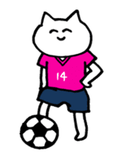 shironeko Sticker soccer sticker #6335144