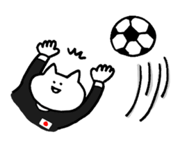 shironeko Sticker soccer sticker #6335155