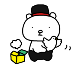 poka kuma sticker #6335310
