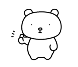 poka kuma sticker #6335317