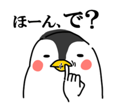 Cheeky penguin sticker #6335328