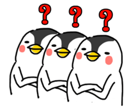 Cheeky penguin sticker #6335344