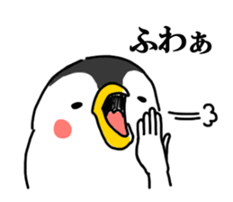 Cheeky penguin sticker #6335365