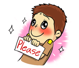 Banjerd Browny Boy sticker #6335493