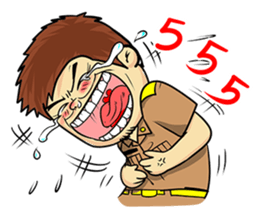 Banjerd Browny Boy sticker #6335497