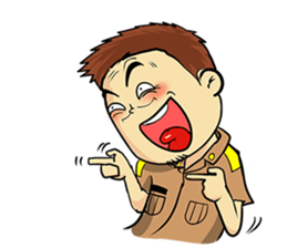 Banjerd Browny Boy sticker #6335504