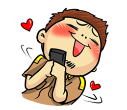 Banjerd Browny Boy sticker #6335510