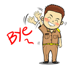 Banjerd Browny Boy sticker #6335519