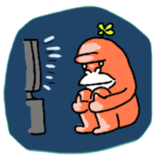 Dreaming Gorilla 5 sticker #6335988