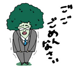 Broccoli Businessman sticker #6336252