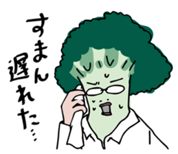 Broccoli Businessman sticker #6336264